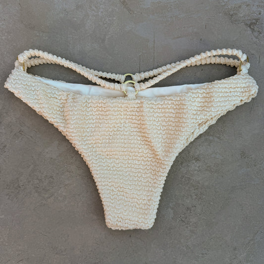 Pearl Textured Lau Bikini Bottom-0