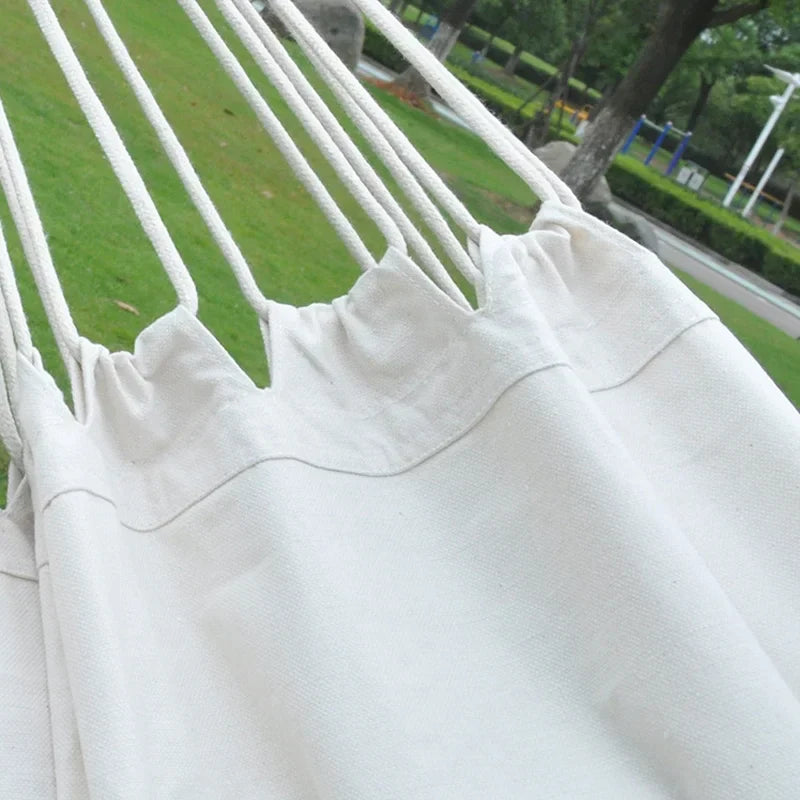 Large Brazilian Macrame Hammock Swing-3
